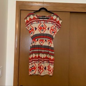 Aztec Patterned Dress